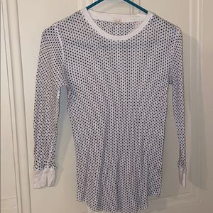 J. Crew size small waffle shirt